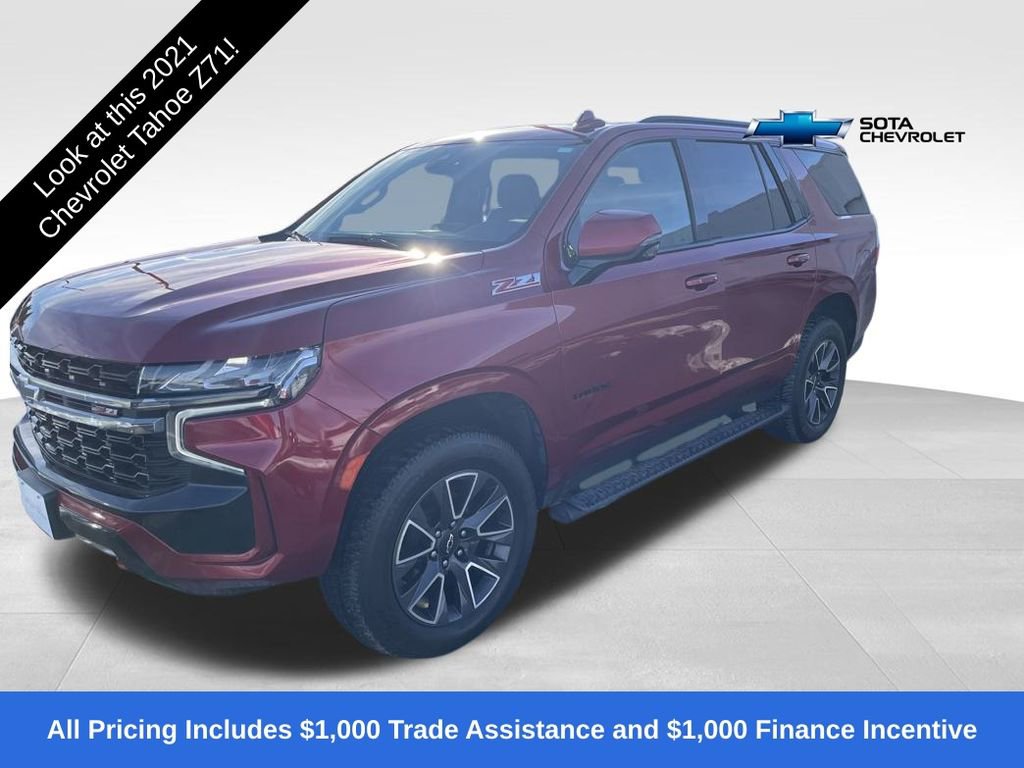 Used 2021 Chevrolet Tahoe Z71 w/ Z71 Signature Package 360° Tour