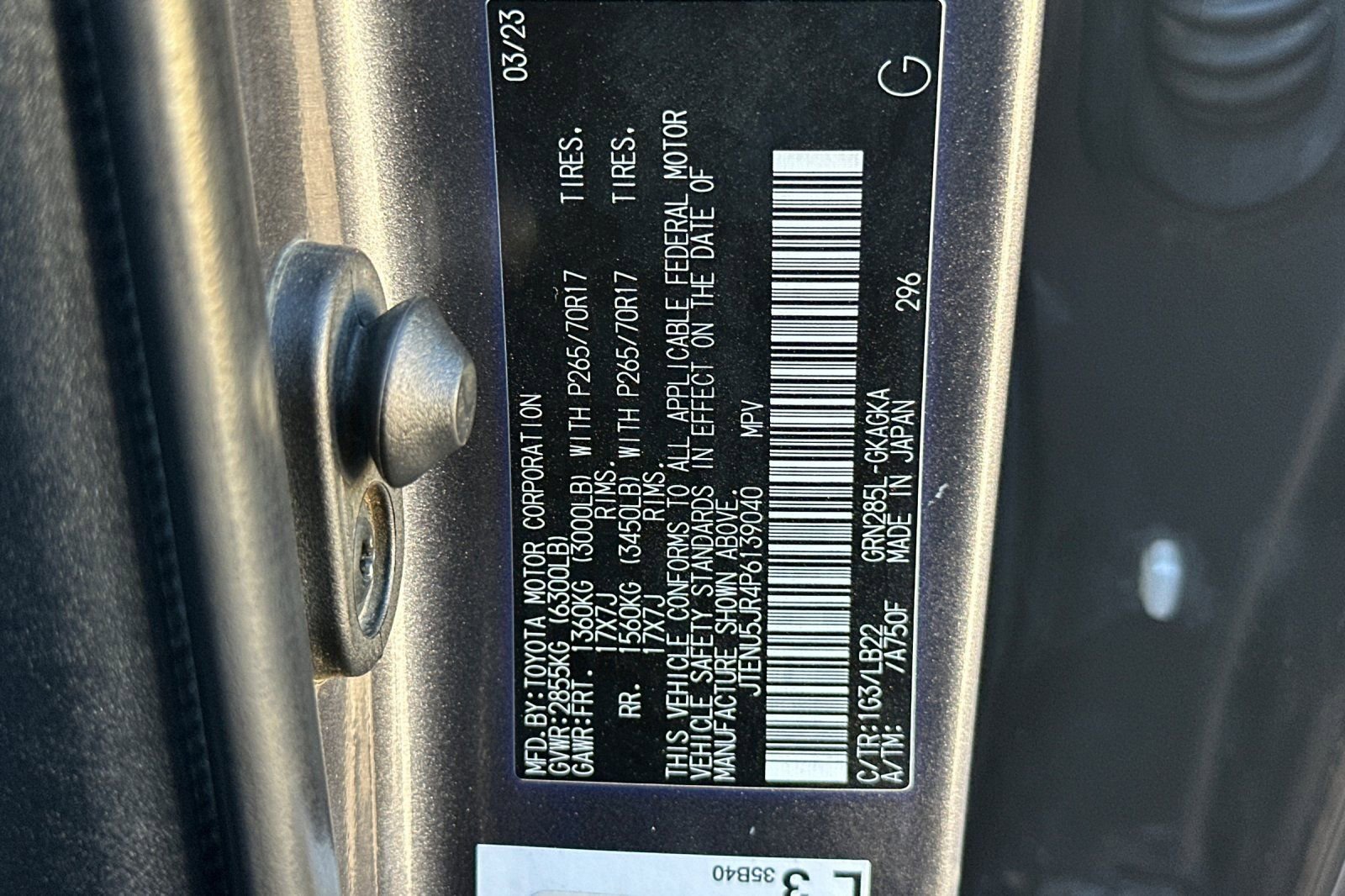 Used 2023 Toyota 4Runner SR5 Premium w/ Moonroof Package image 29