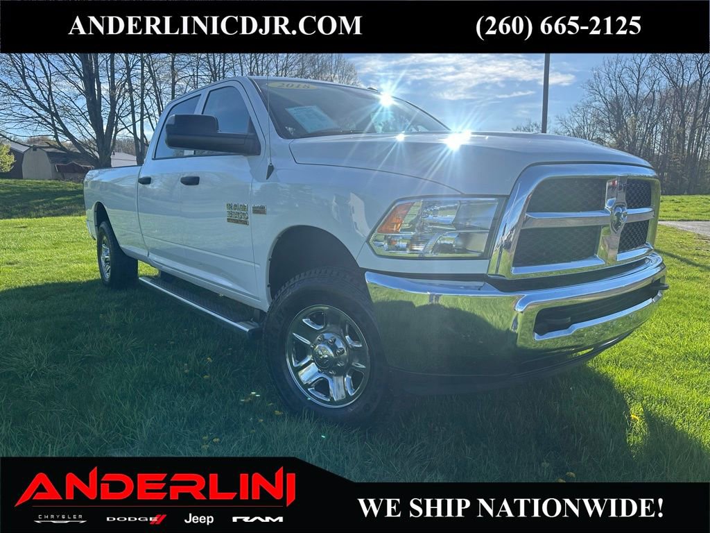 Used 2018 RAM 3500 Tradesman w/ Chrome Appearance Group