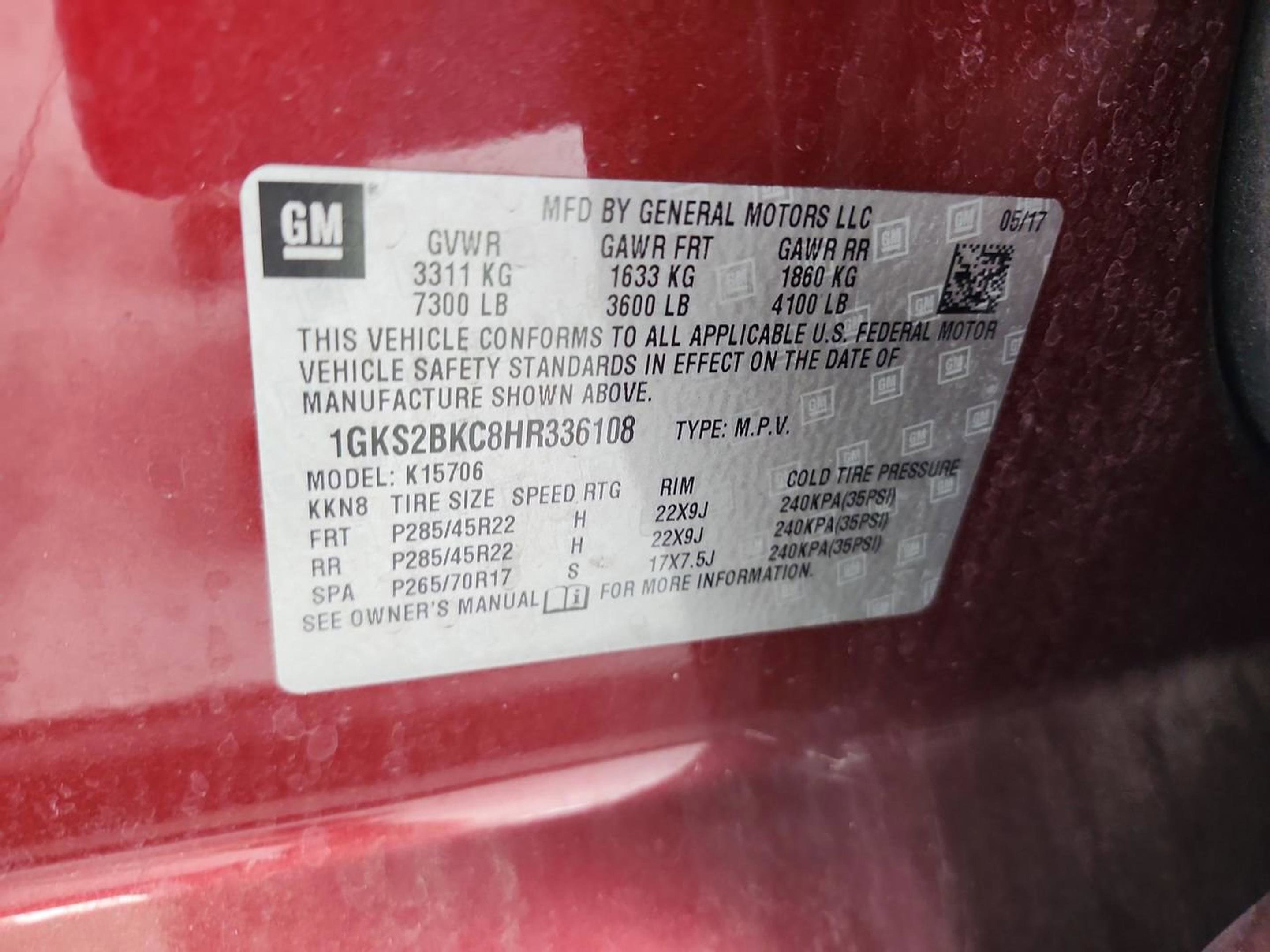 Used 2017 GMC Yukon SLT w/ Premium Edition AWD/4WD image 21