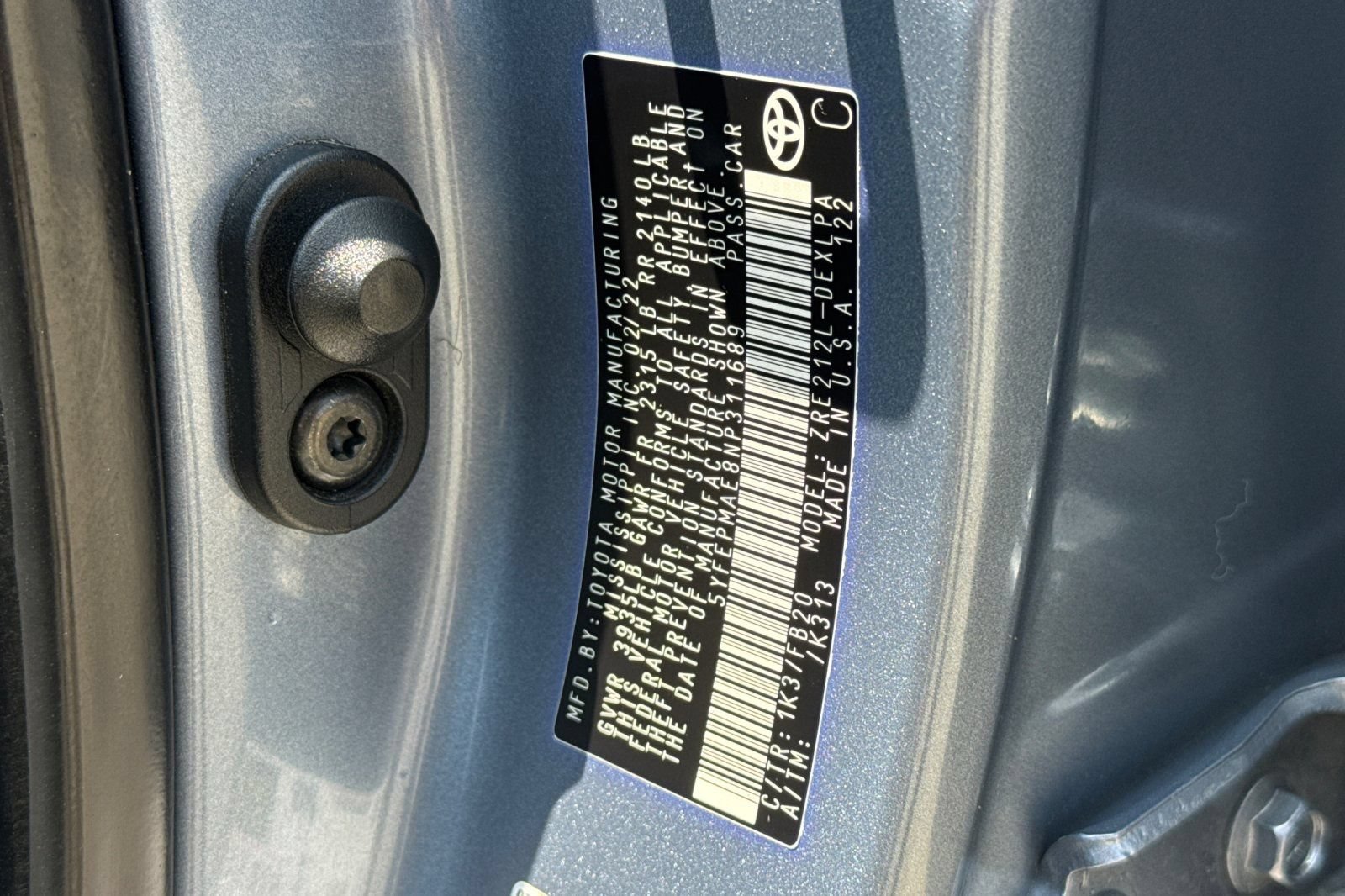 Certified 2022 Toyota Corolla LE FWD image 26