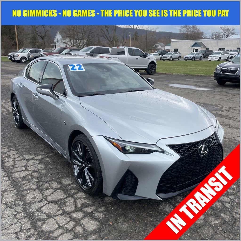 Used 2022 Lexus IS 350 F Sport w/ Accessory Package