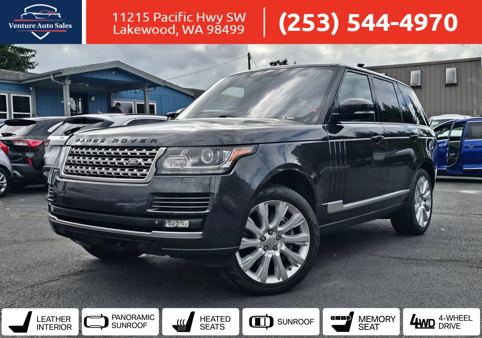 Used 2014 Land Rover Range Rover Supercharged AWD/4WD image 1