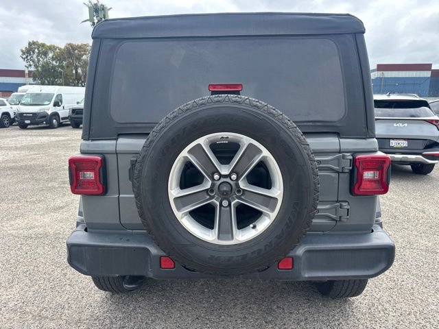 Used 2022 Jeep Wrangler Unlimited Sahara w/ LED Lighting Group AWD/4WD image 6
