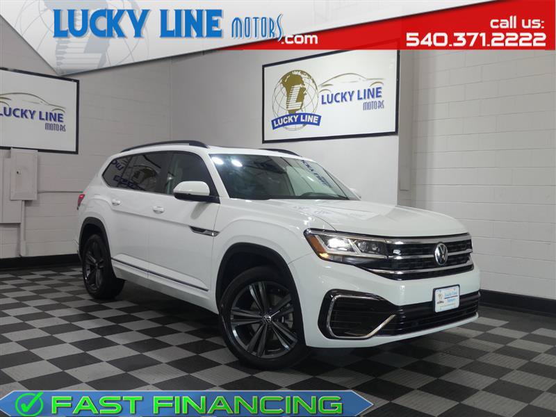 Used 2021 Volkswagen Atlas SE w/ Panoramic Sunroof Package AWD/4WD image 1