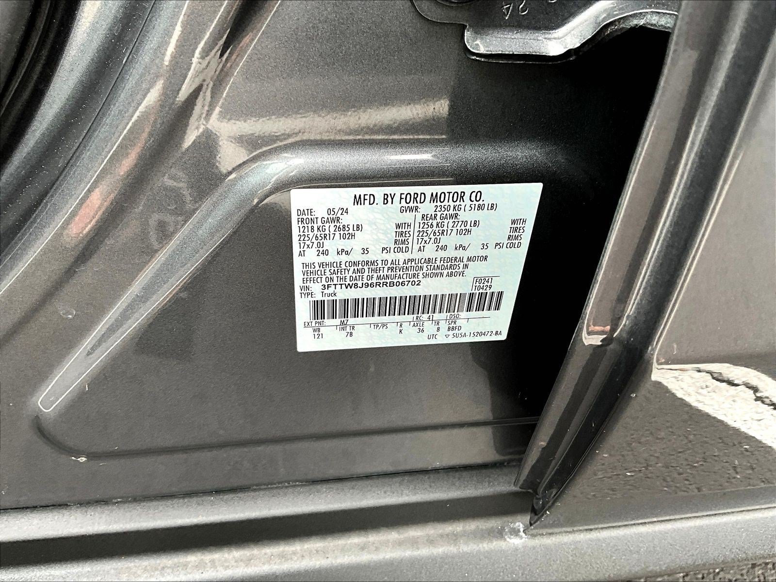Used 2024 Ford Maverick XLT w/ Equipment Group 300A Standard AWD/4WD image 19