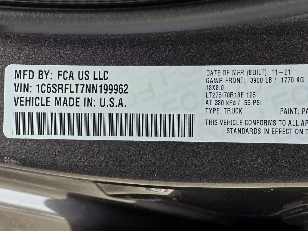 Used 2022 RAM 1500 Rebel w/ Rebel Level 1 Equipment Group image 55