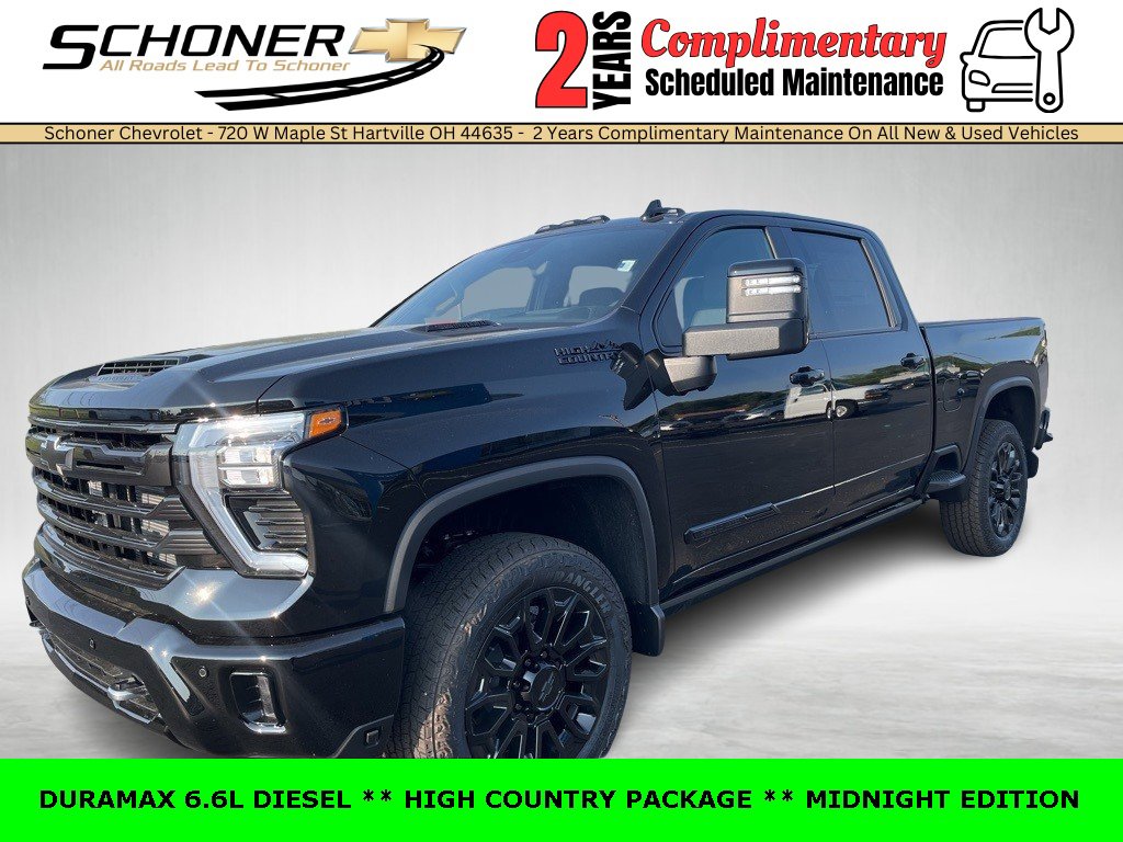 New 2025 Chevrolet Silverado 2500 High Country w/ Midnight Edition