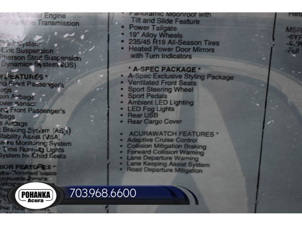 New 2025 Acura ADX A-Spec image 37