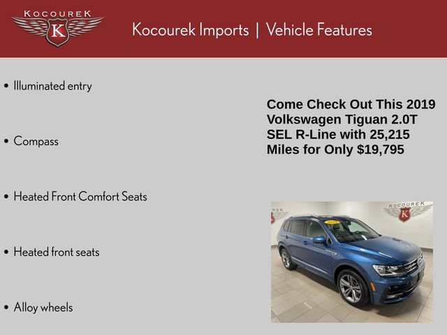 Used 2019 Volkswagen Tiguan SEL R-Line AWD/4WD image 5