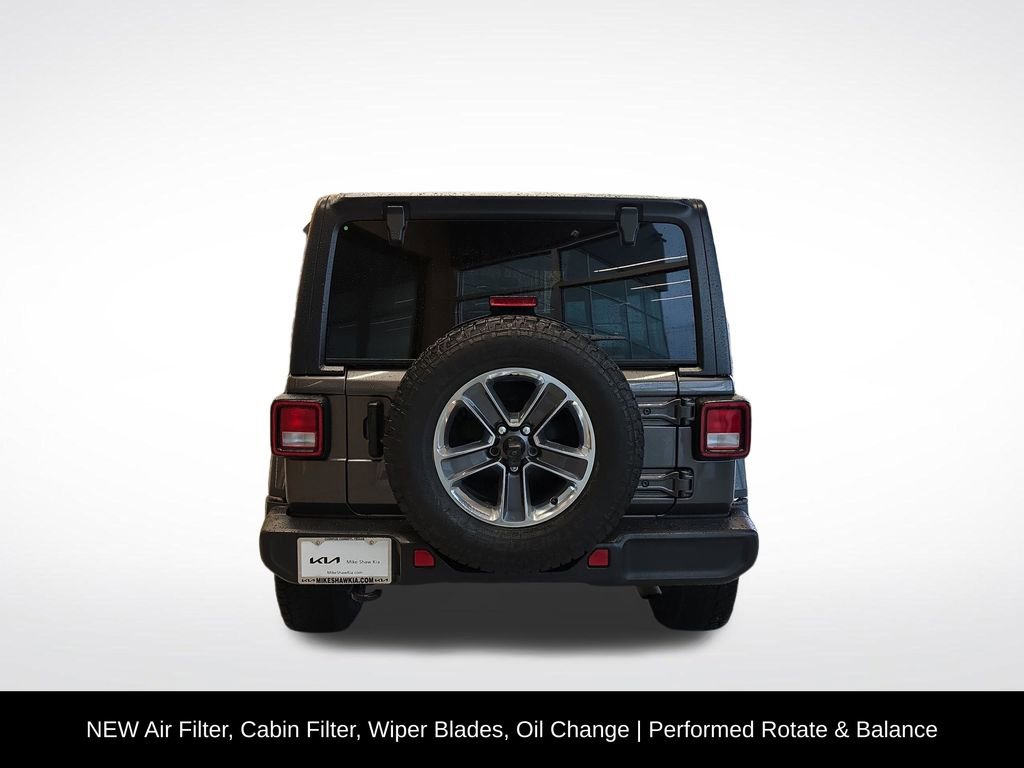 Used 2021 Jeep Wrangler Unlimited Sahara AWD/4WD image 5