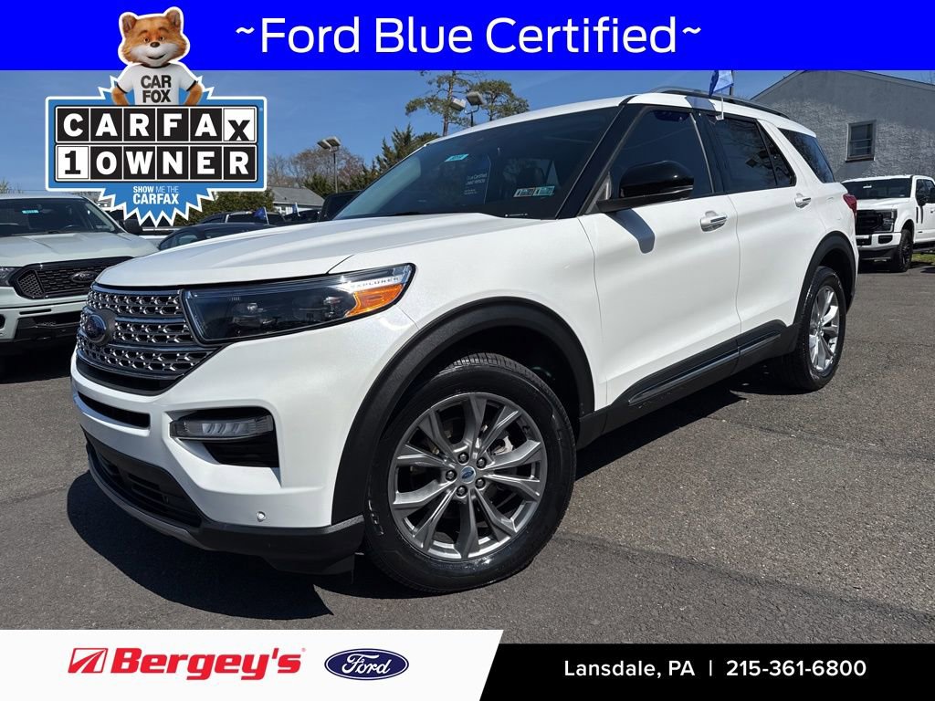 Certified 2022 Ford Explorer Limited w/ Equipment Group 301A