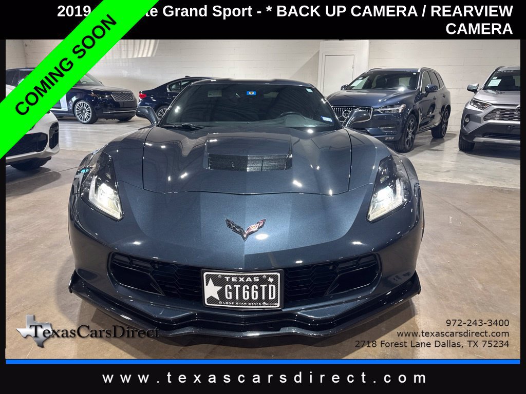 Used 2019 Chevrolet Corvette Grand Sport RWD image 3