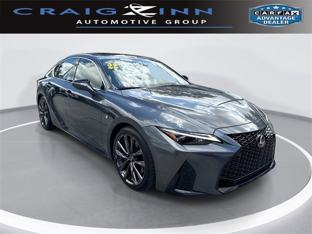 Certified 2022 Lexus IS 350 F Sport w/ Navigation Package