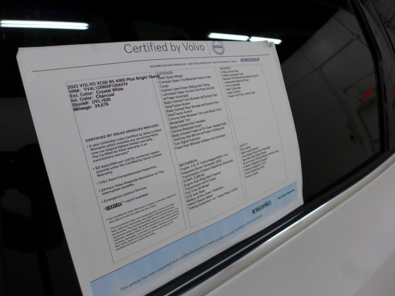 Used 2023 Volvo XC60 B5 Plus w/ Climate Package AWD/4WD image 80