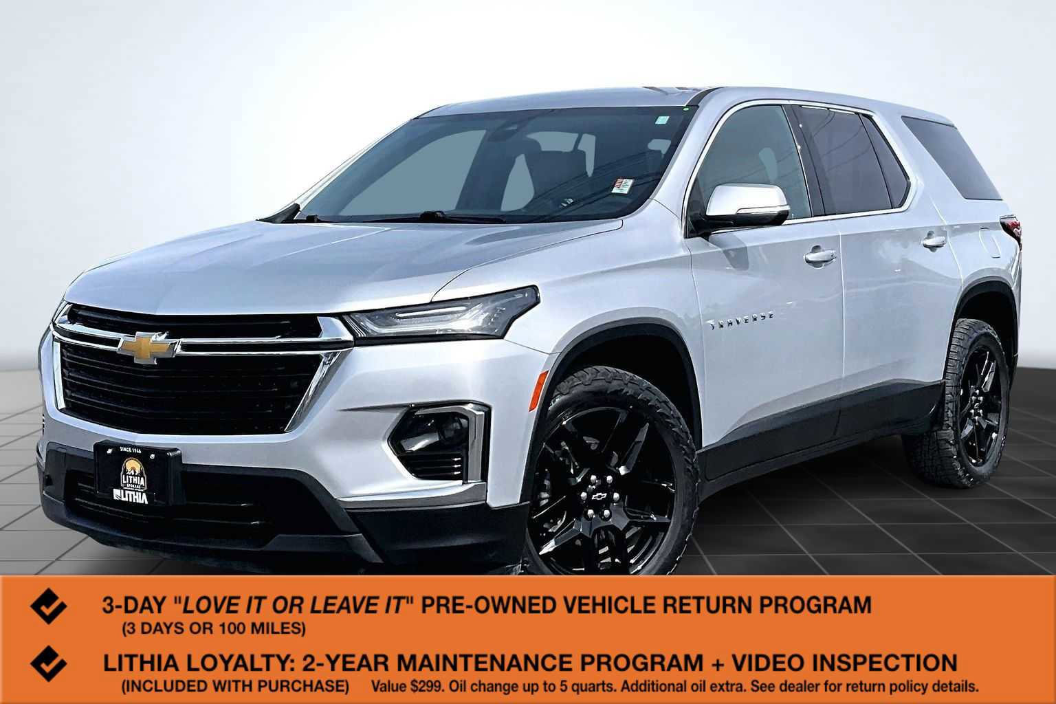 Used 2022 Chevrolet Traverse LS w/ Safety Package