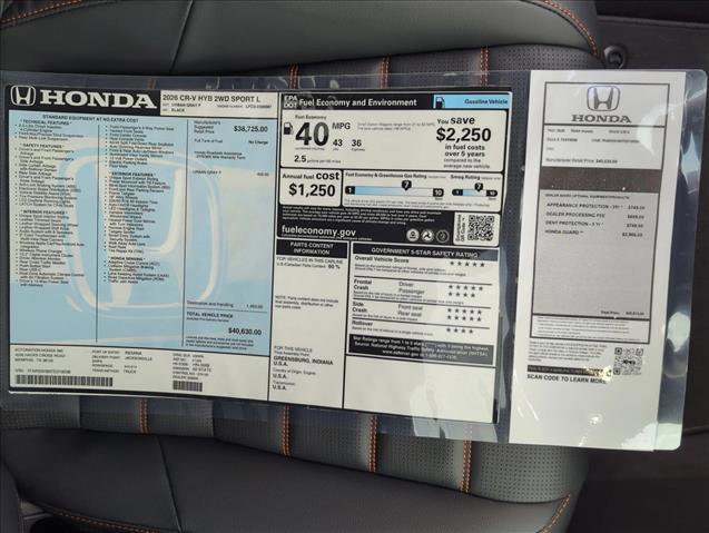 New 2026 Honda CR-V Sport-L image 25