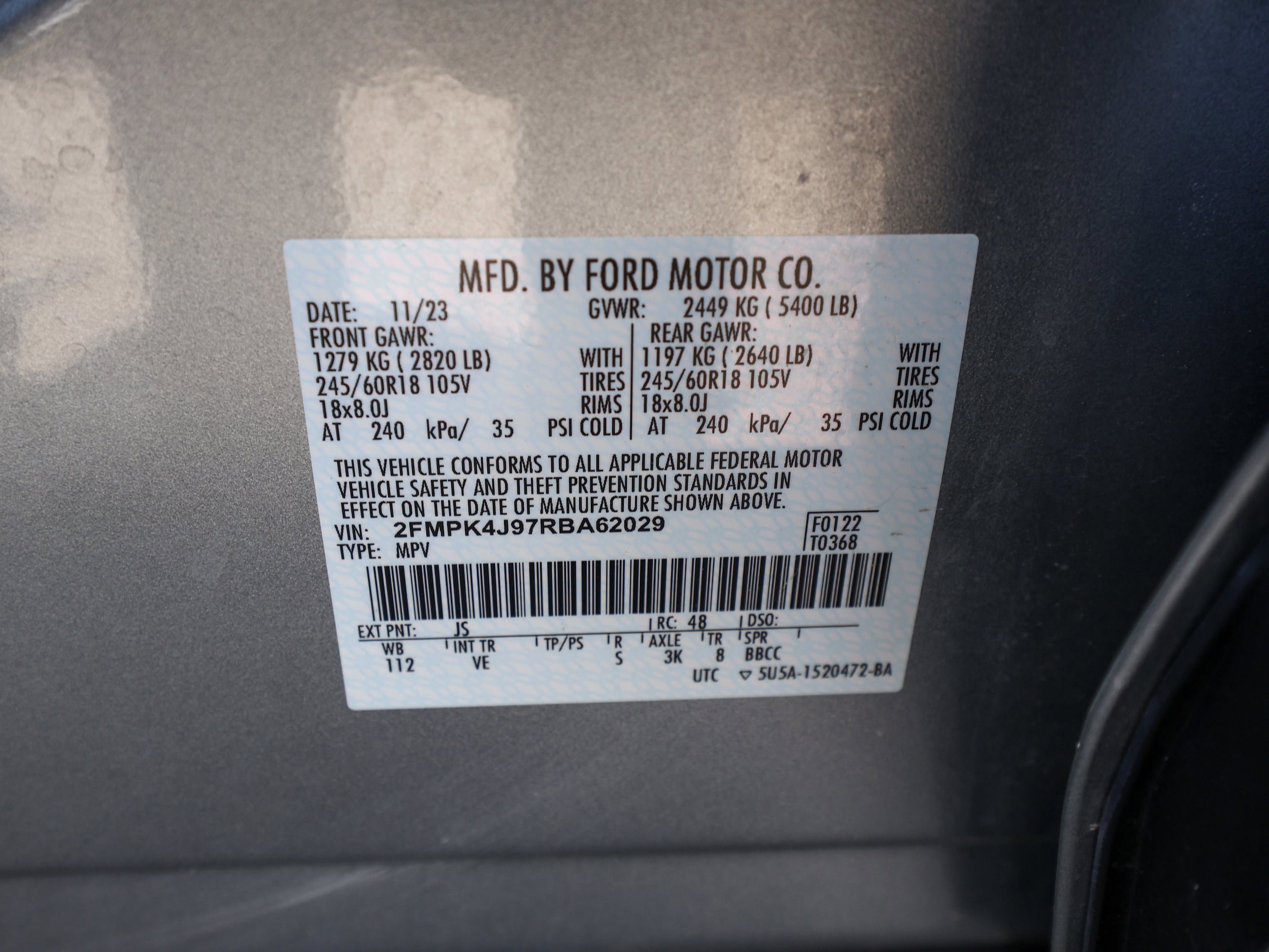 Used 2024 Ford Edge SEL w/ Convenience Package AWD/4WD image 34