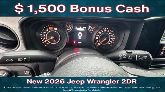 New 2026 Jeep Wrangler Sport AWD/4WD image 22