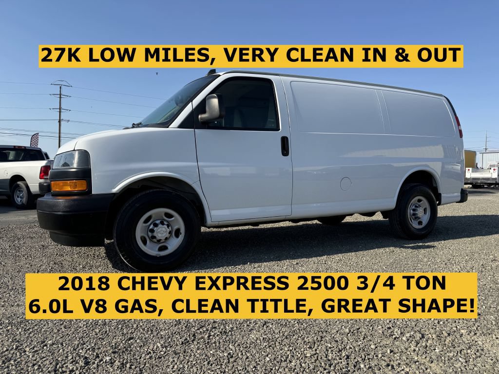 Used 2018 Chevrolet Express 2500 w/ Driver Convenience Package RWD image 1