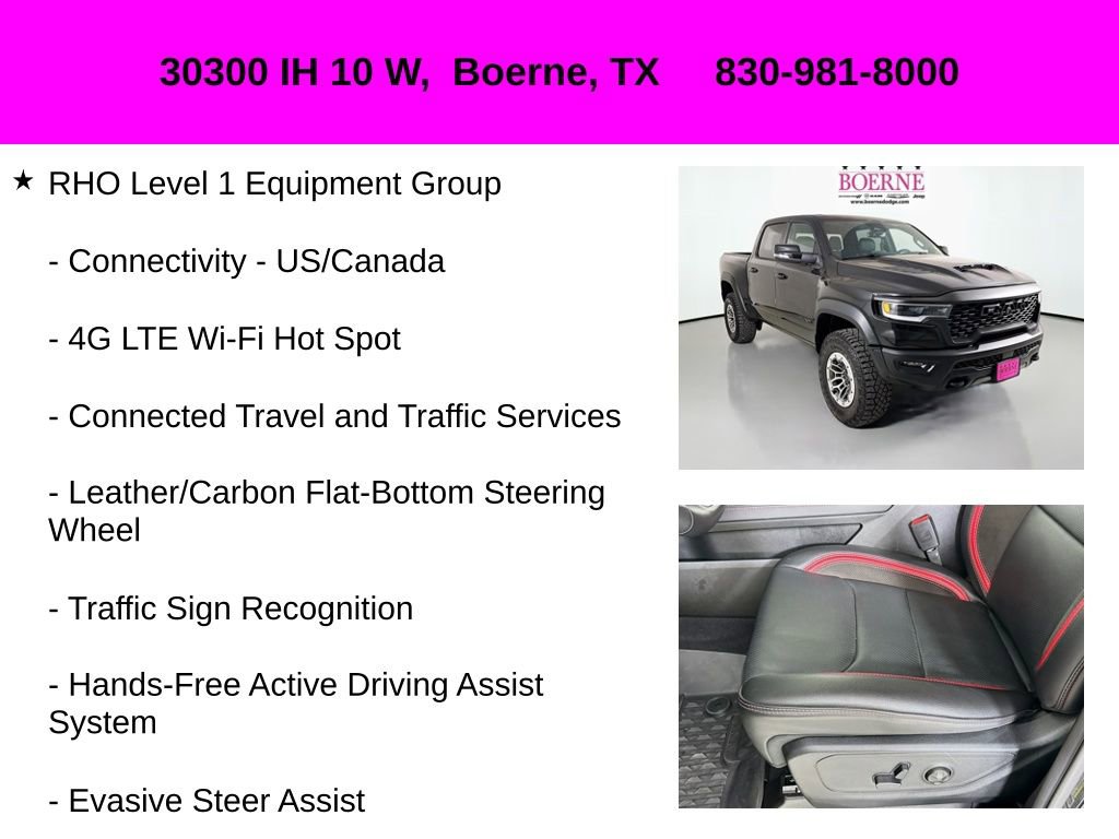 Used 2026 RAM 1500 RHO w/ RHO Level 1 Equipment Group image 38