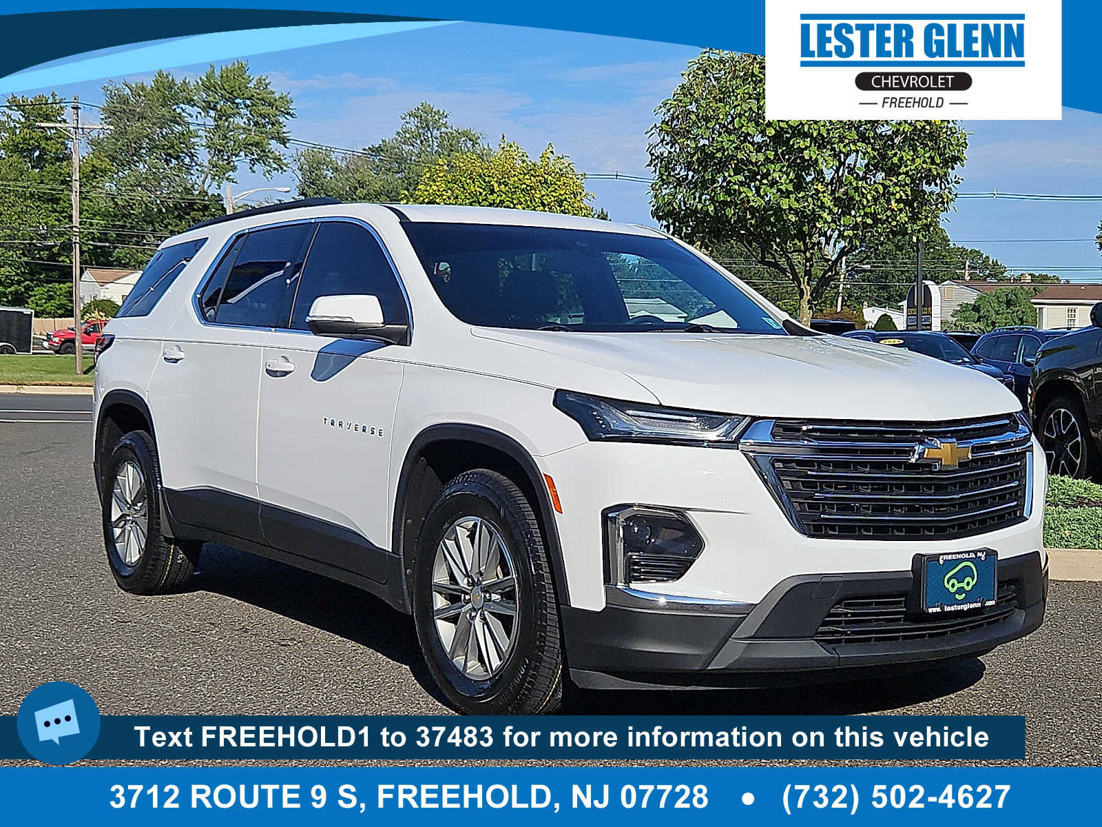 Certified 2023 Chevrolet Traverse LT w/ LPO, Floor Liner Package AWD/4WD image 1