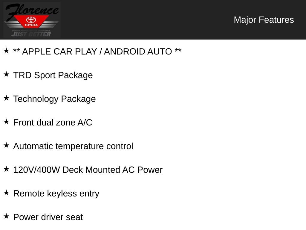 Used 2022 Toyota Tacoma TRD Sport w/ Technology Package AWD/4WD image 13