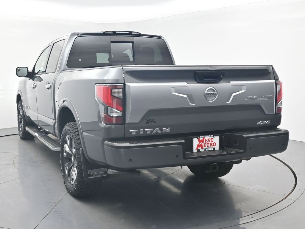 Used 2021 Nissan Titan Platinum Reserve w/ Moonroof Package AWD/4WD image 30