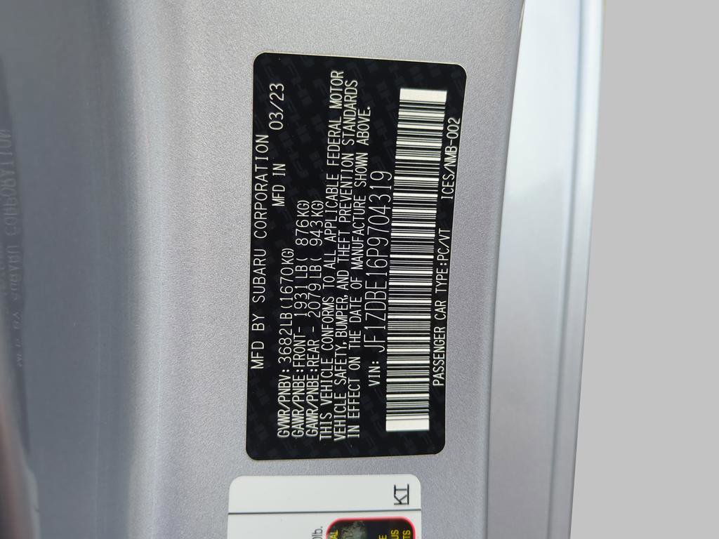 Used 2023 Subaru BRZ Limited image 9