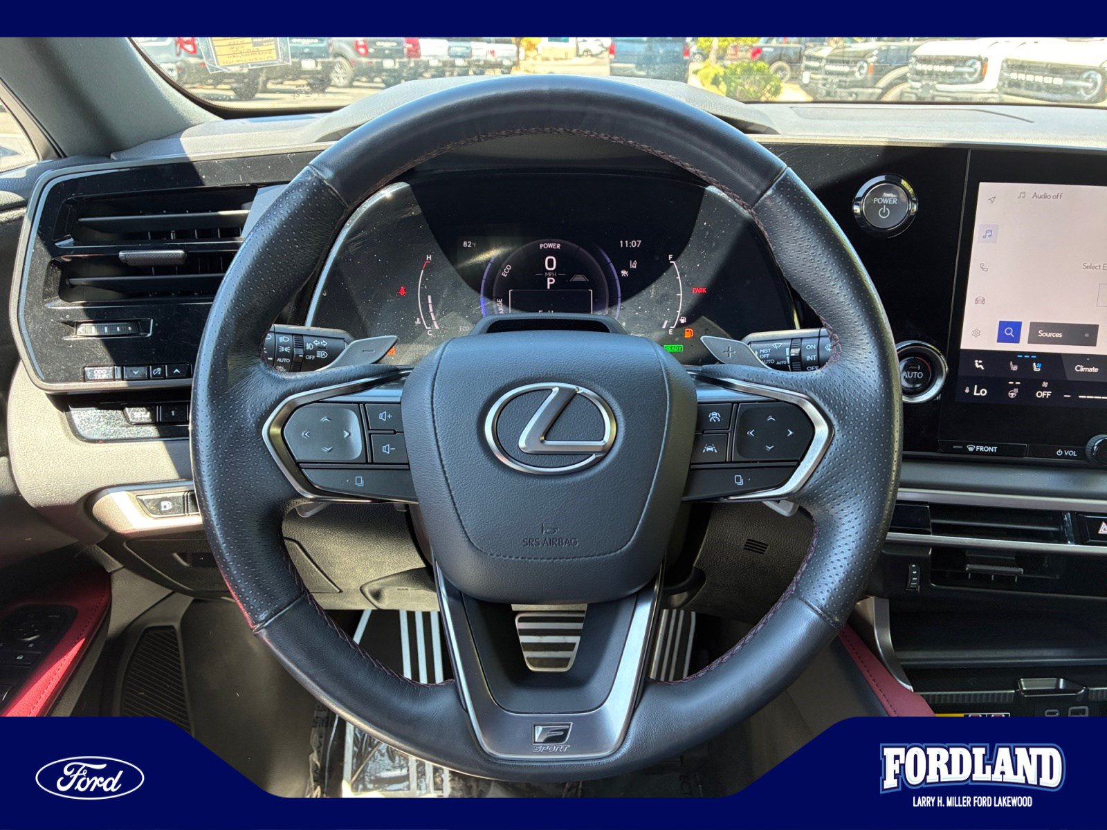 Used 2023 Lexus RX 500h F Sport w/ Accessory Package (Z1) AWD/4WD image 9