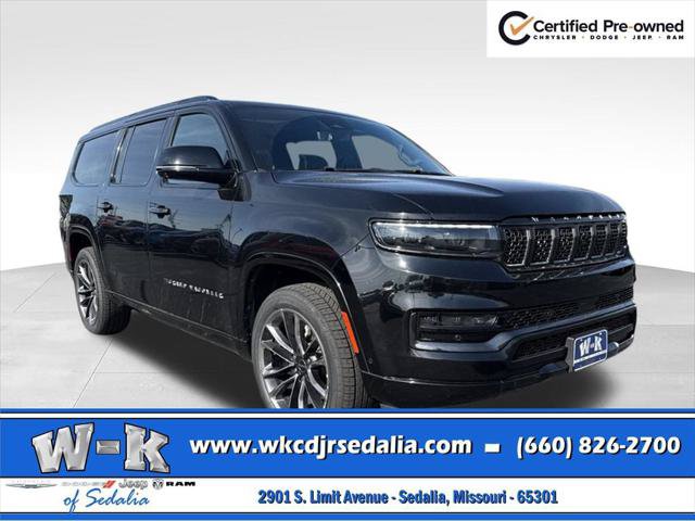 Certified 2024 Jeep Grand Wagoneer L Series II w/ Quick Order Packagew 28T AWD/4WD image 1