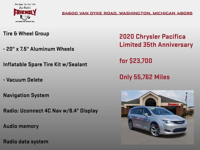 Used 2020 Chrysler Pacifica Limited image 10