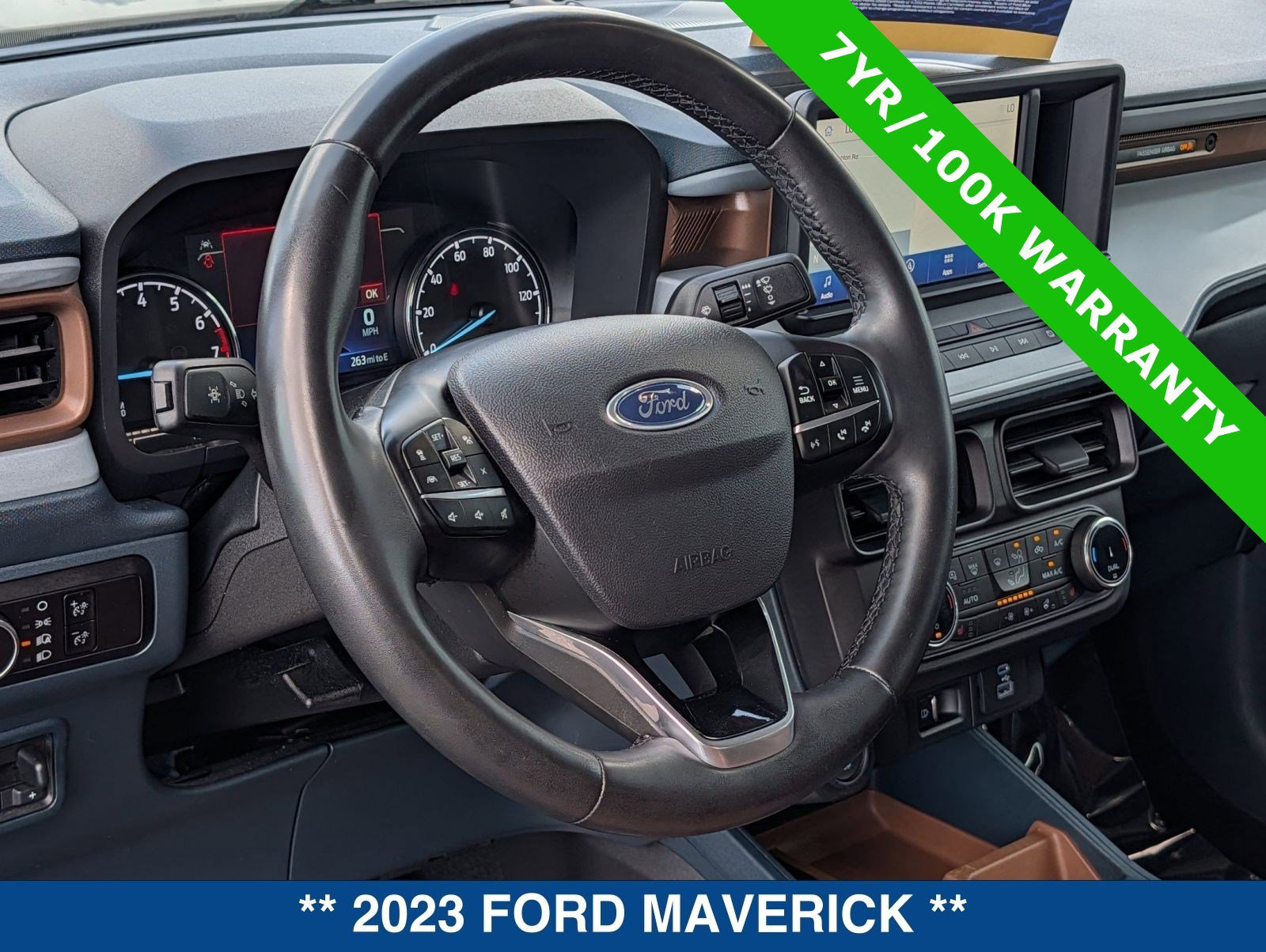 Certified 2023 Ford Maverick Lariat w/ Lariat Luxury Package AWD/4WD image 20
