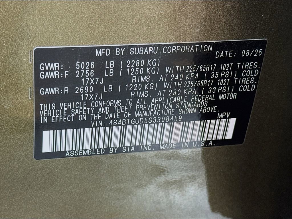Used 2025 Subaru Outback Wilderness image 42