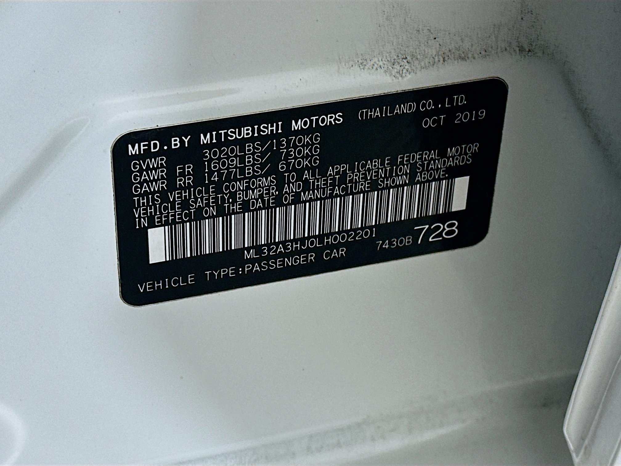 Used 2020 Mitsubishi Mirage ES FWD image 12