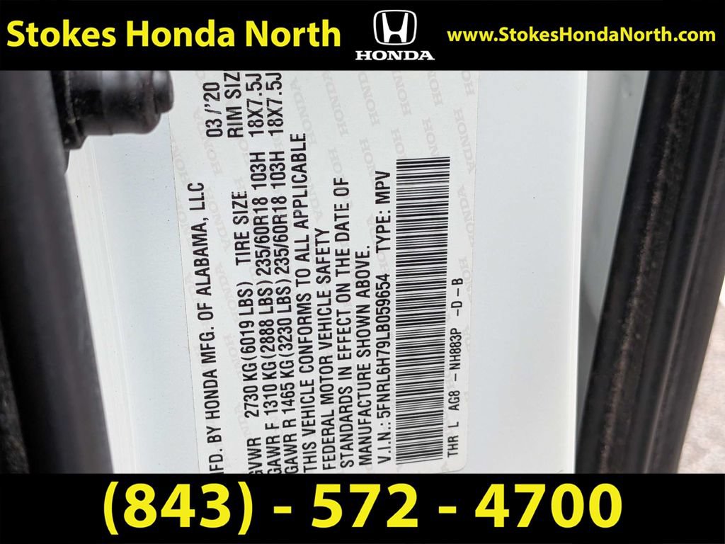 Used 2020 Honda Odyssey EX-L image 7