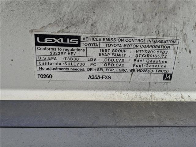 Used 2022 Lexus ES 300h ES 300h image 23