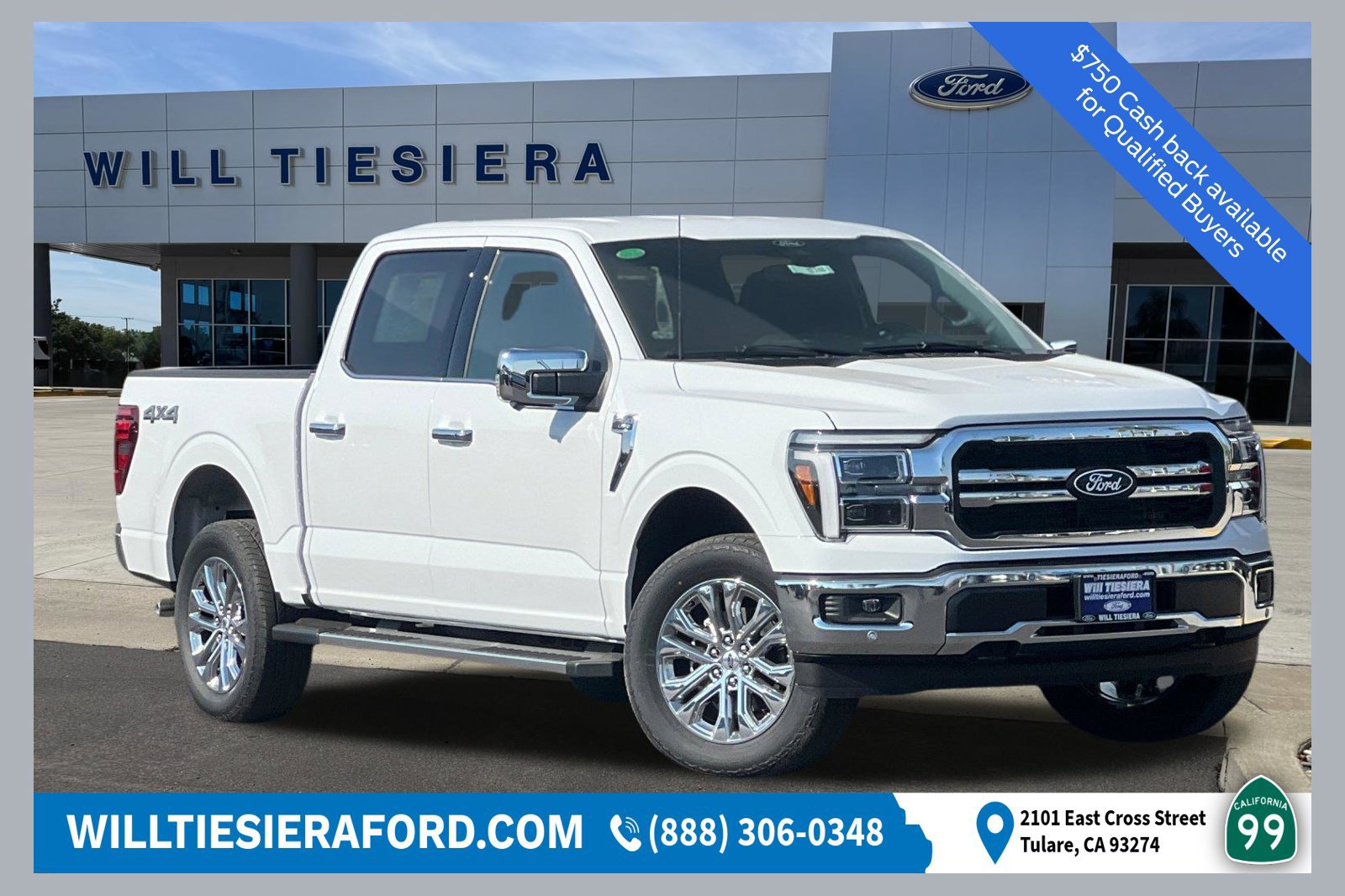 New 2026 Ford F150 Lariat w/ Equipment Group 501A Mid