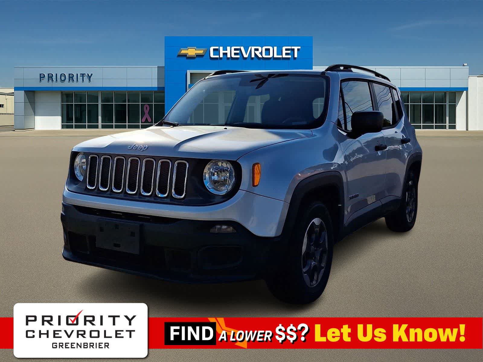 Used 2017 Jeep Renegade Sport w/ Power & Air Group FWD image 1