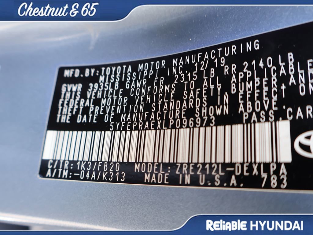 Used 2020 Toyota Corolla LE FWD image 38