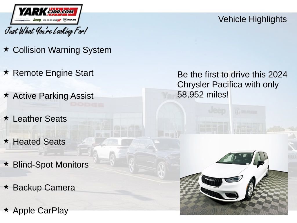 Certified 2024 Chrysler Pacifica Touring-L image 12