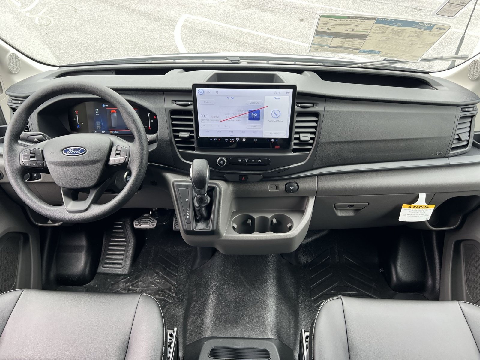 New 2027 Ford Transit 250 148 High Roof w/ Load Area Protection Package RWD image 22