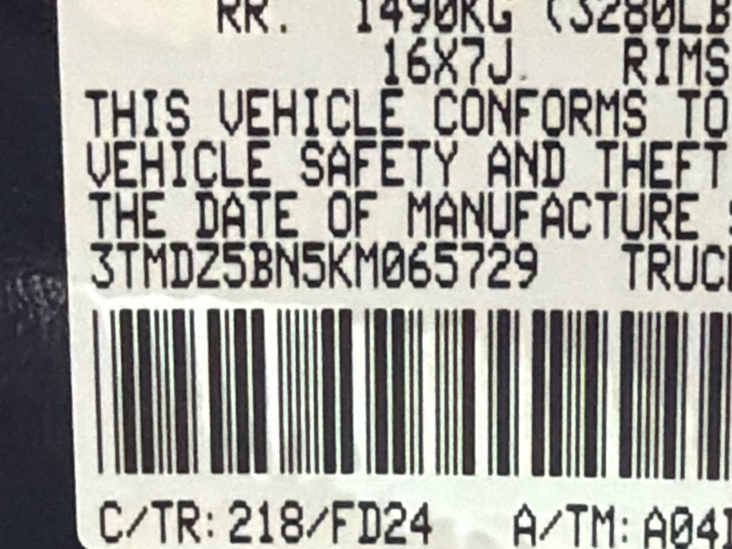 Used 2019 Toyota Tacoma TRD Off-Road image 31