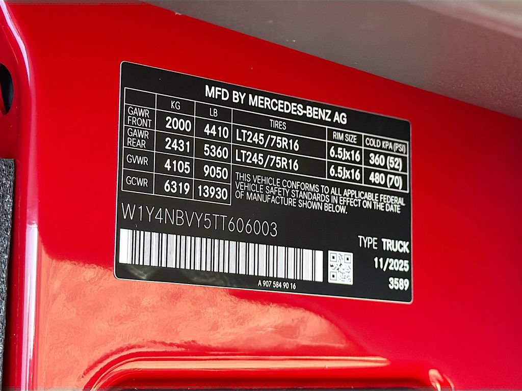 New 2026 Mercedes-Benz Sprinter 2500 image 31