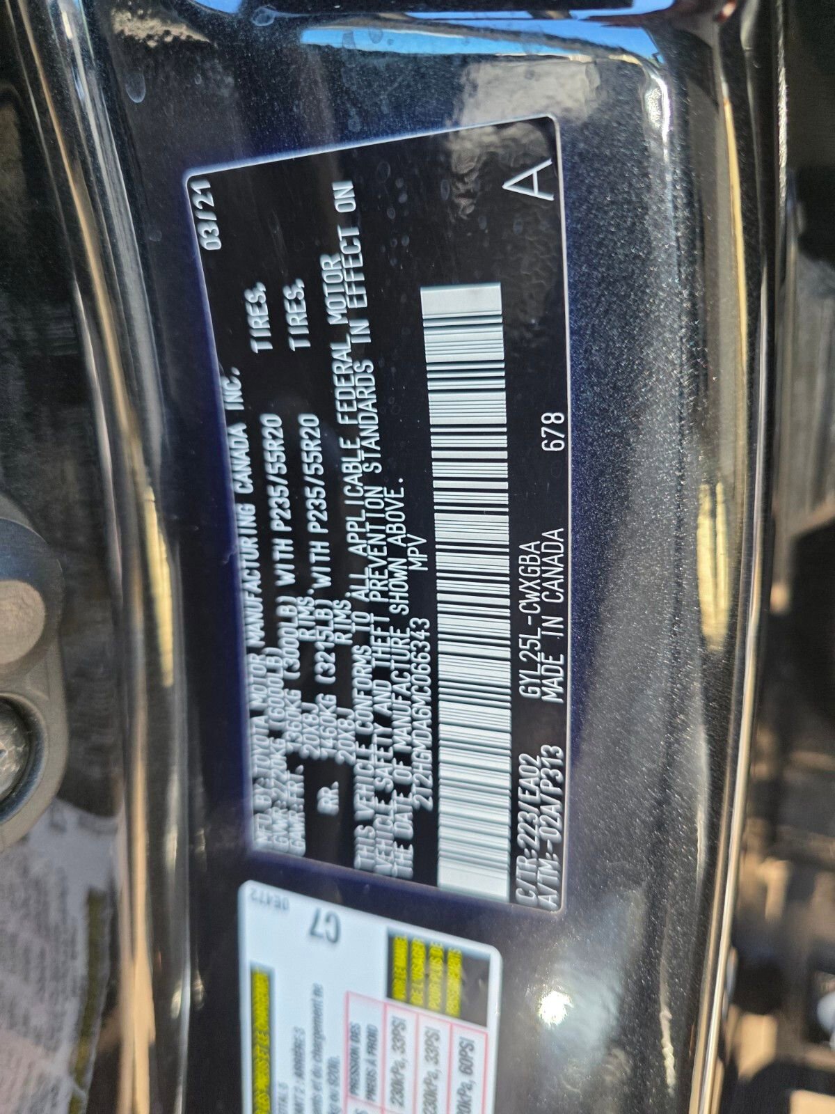 Certified 2021 Lexus RX 450h AWD w/ Premium Package image 33