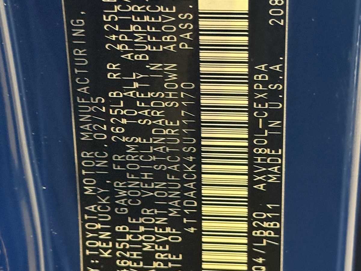 New 2025 Toyota Camry XSE image 22