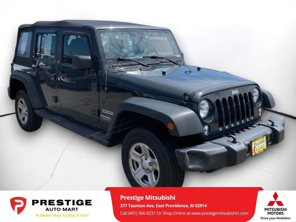 Used 2017 Jeep Wrangler Unlimited Sport w/ Connectivity Group image 1