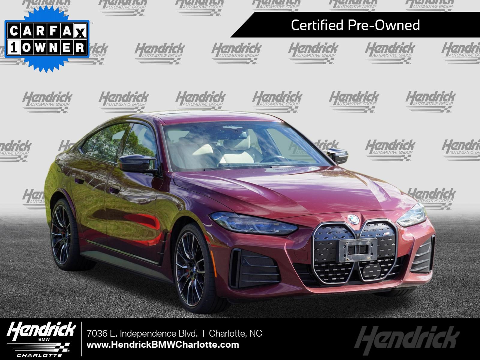 Certified 2023 BMW i4 M50 AWD/4WD image 1