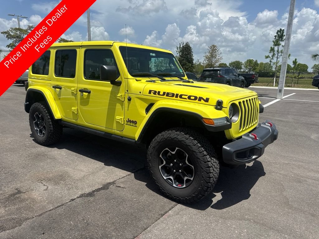 Used 2023 Jeep Wrangler Unlimited Rubicon w/ LED Lighting Group AWD/4WD image 6