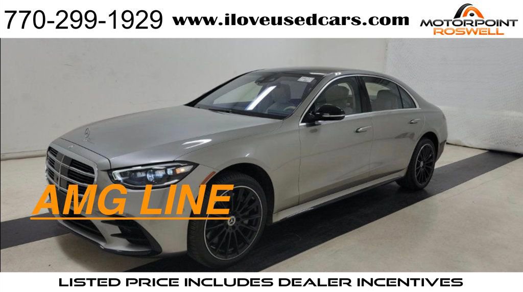 Used 2021 Mercedes-Benz S 580 4MATIC Sedan